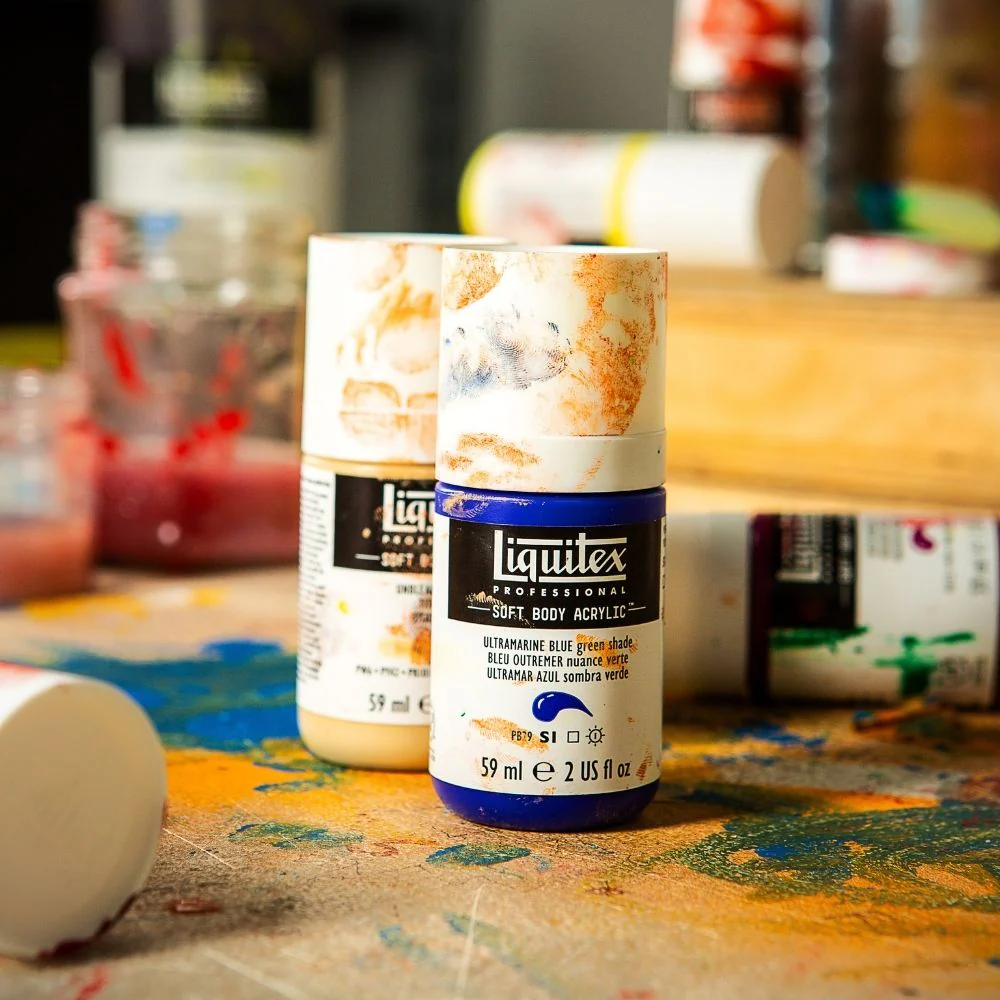 Professional Soft Body Acrylic - Cobalt Blue Hue - Universal - Image 5