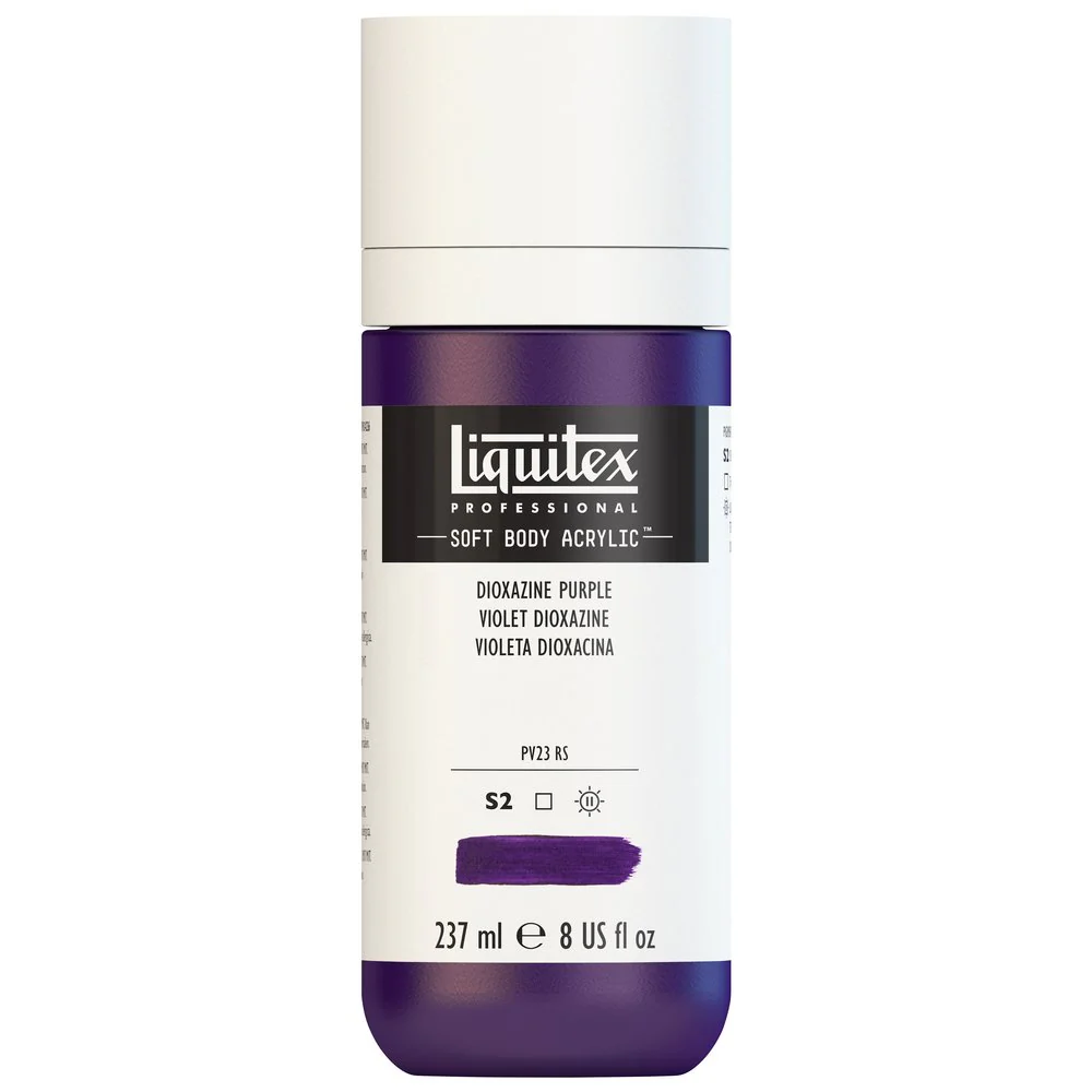 Professional Soft Body Acrylic - Dioxazine Purple - Universal - Image 3