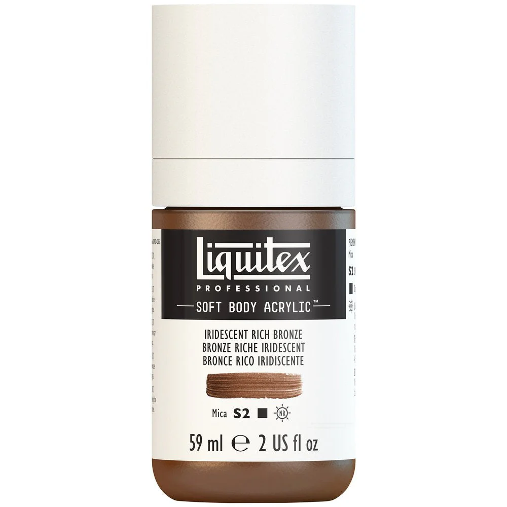 Professional Soft Body Acrylic - Iridescent Rich Bronze - Universal - Image 2