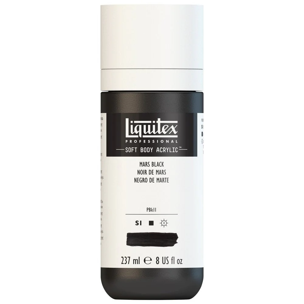 Professional Soft Body Acrylic - Mars Black - Universal - Image 3