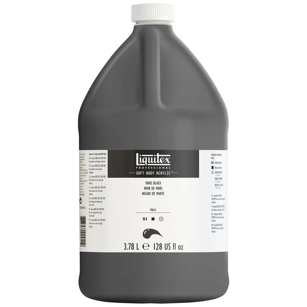 Professional Soft Body Acrylic - Mars Black - Universal - Image 5