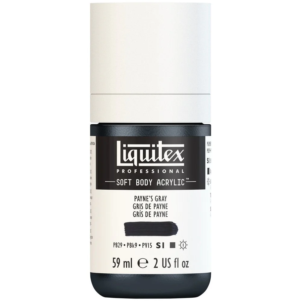Professional Soft Body Acrylic - Payne's Gray - Universal - Image 2