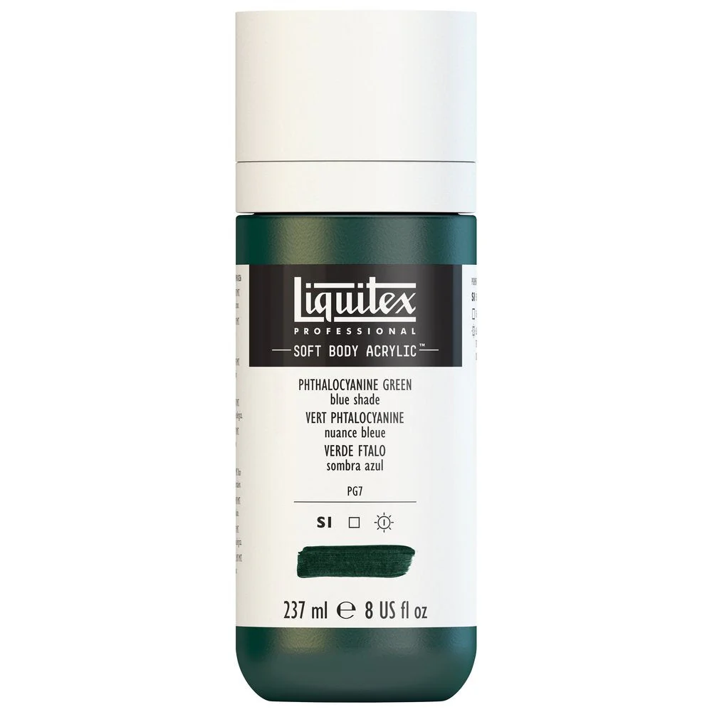 Professional Soft Body Acrylic - Phthalocyanine Green Blue Shade - Universal - Image 3
