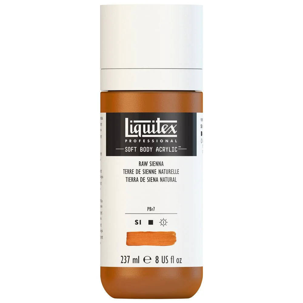 Professional Soft Body Acrylic - Raw Sienna - Universal - Image 3