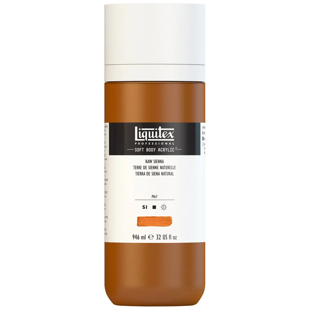 Professional Soft Body Acrylic - Raw Sienna - Universal - Image 4