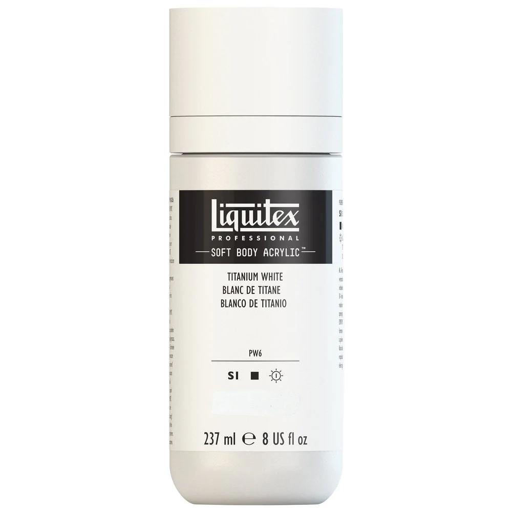 Professional Soft Body Acrylic - Titanium White - Universal - Image 3