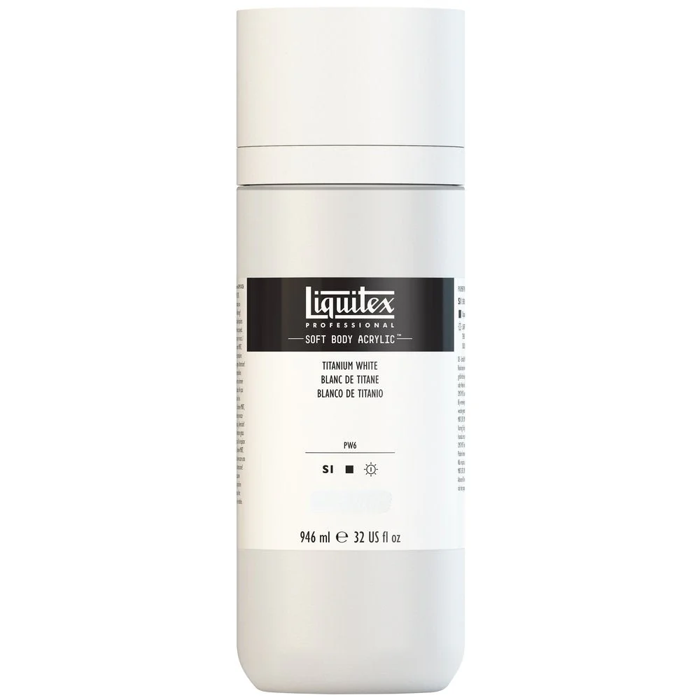 Professional Soft Body Acrylic - Titanium White - Universal - Image 4