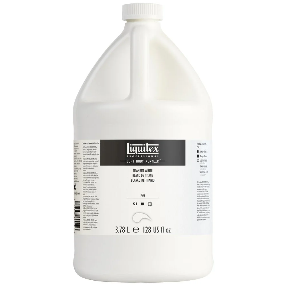 Professional Soft Body Acrylic - Titanium White - Universal - Image 5