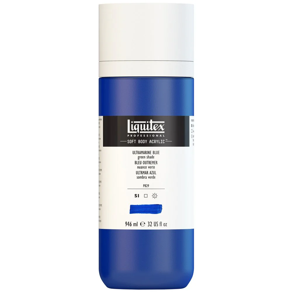 Professional Soft Body Acrylic - Ultramarine Blue Green Shade - Universal - Image 4