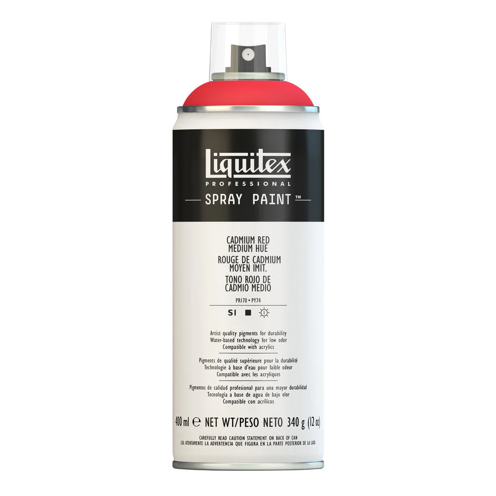 Professional Spray Paint - Cadmium Red Medium Hue - Image 2