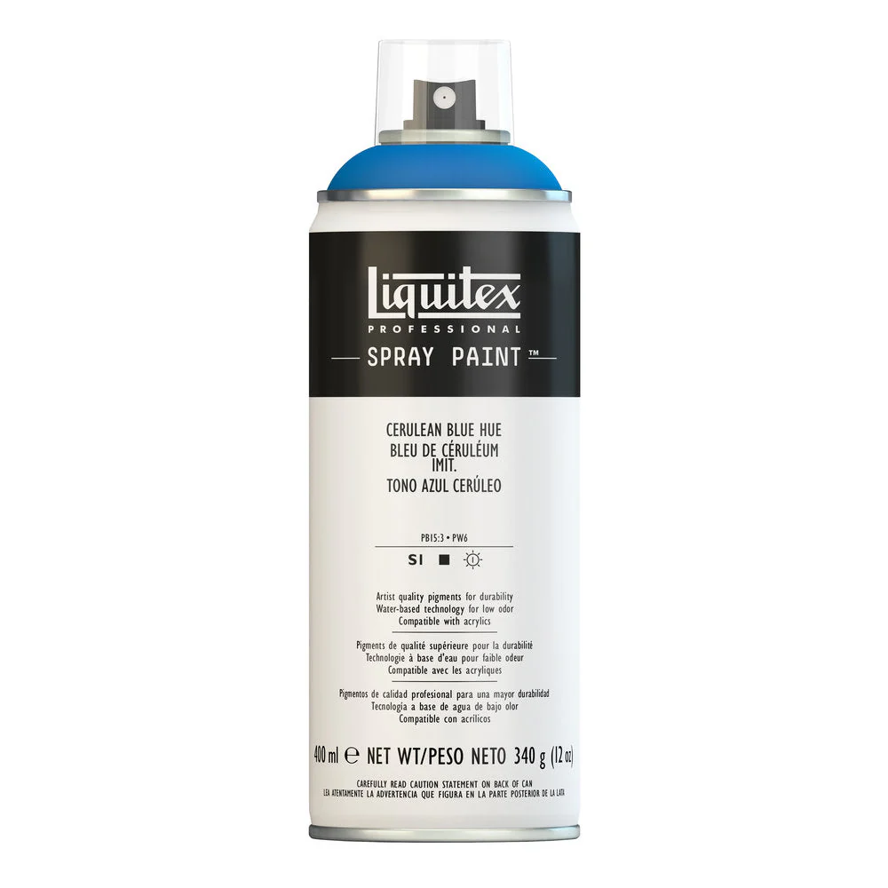 Professional Spray Paint - Cerulean Blue Hue - Image 2