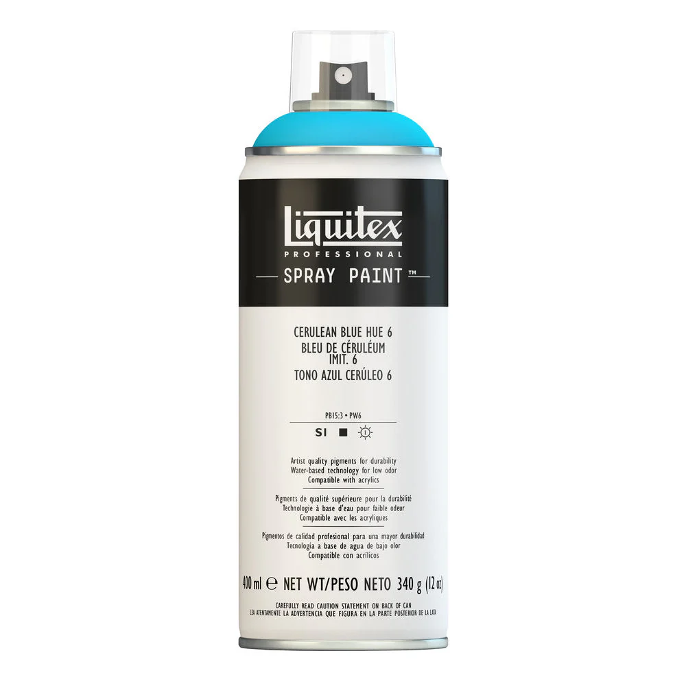 Professional Spray Paint - Cerulean Blue Hue 6 - Image 2