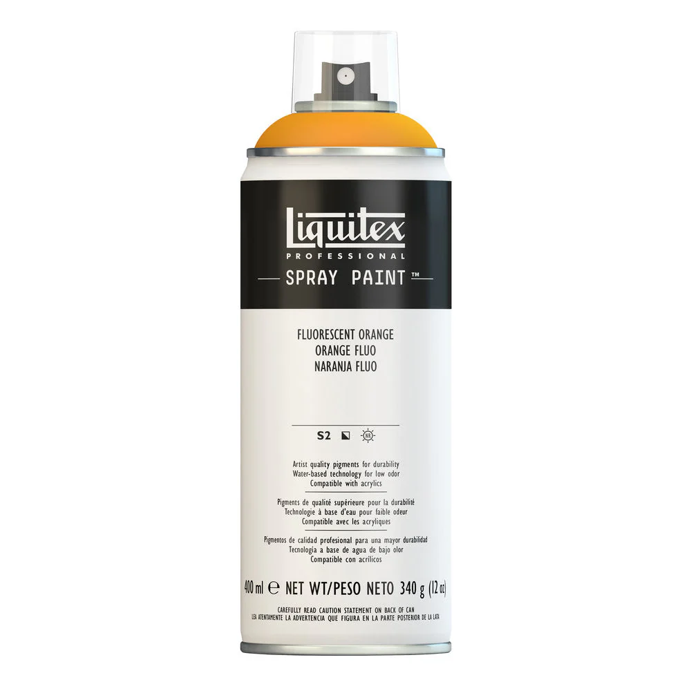 Professional Spray Paint - Fluorescent Orange - Image 2