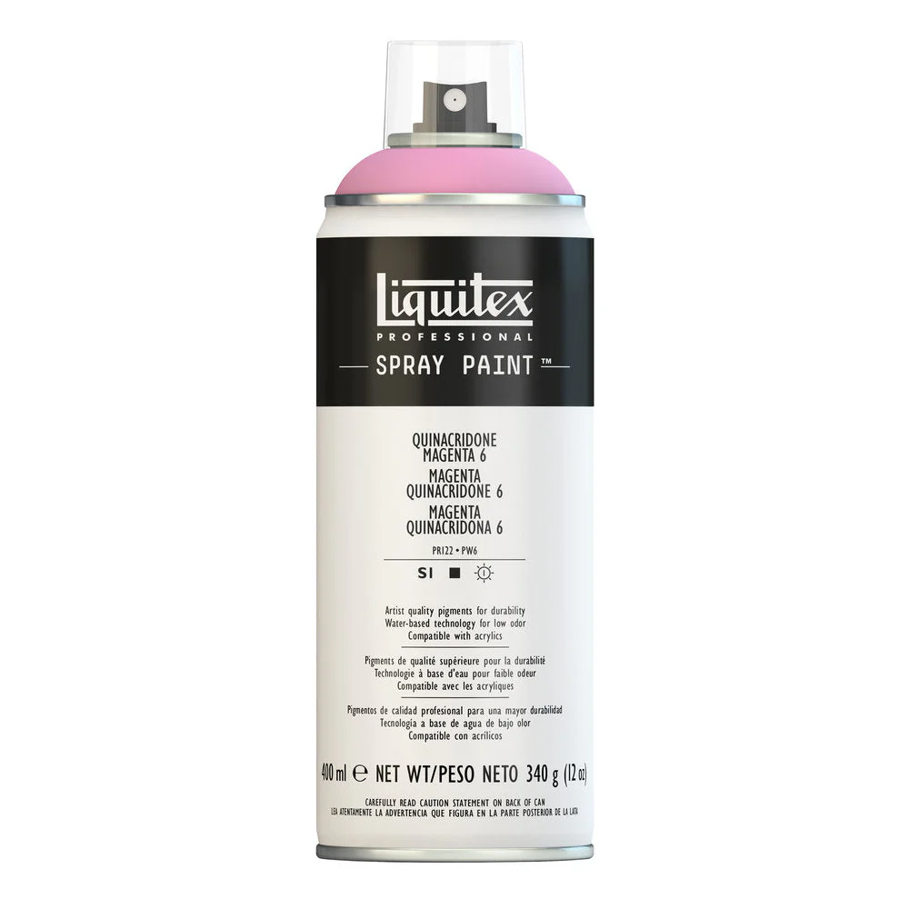 Professional Spray Paint - Quinacridone Magenta 6 - Image 2