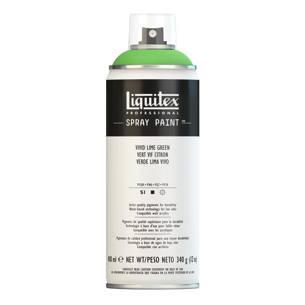 Professional Spray Paint - Vivid Lime Green - Image 2