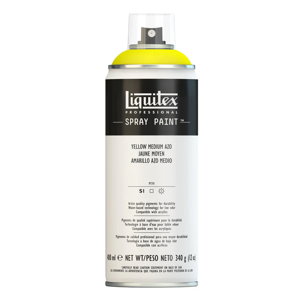 Professional Spray Paint - Yellow Medium Azo - Image 2