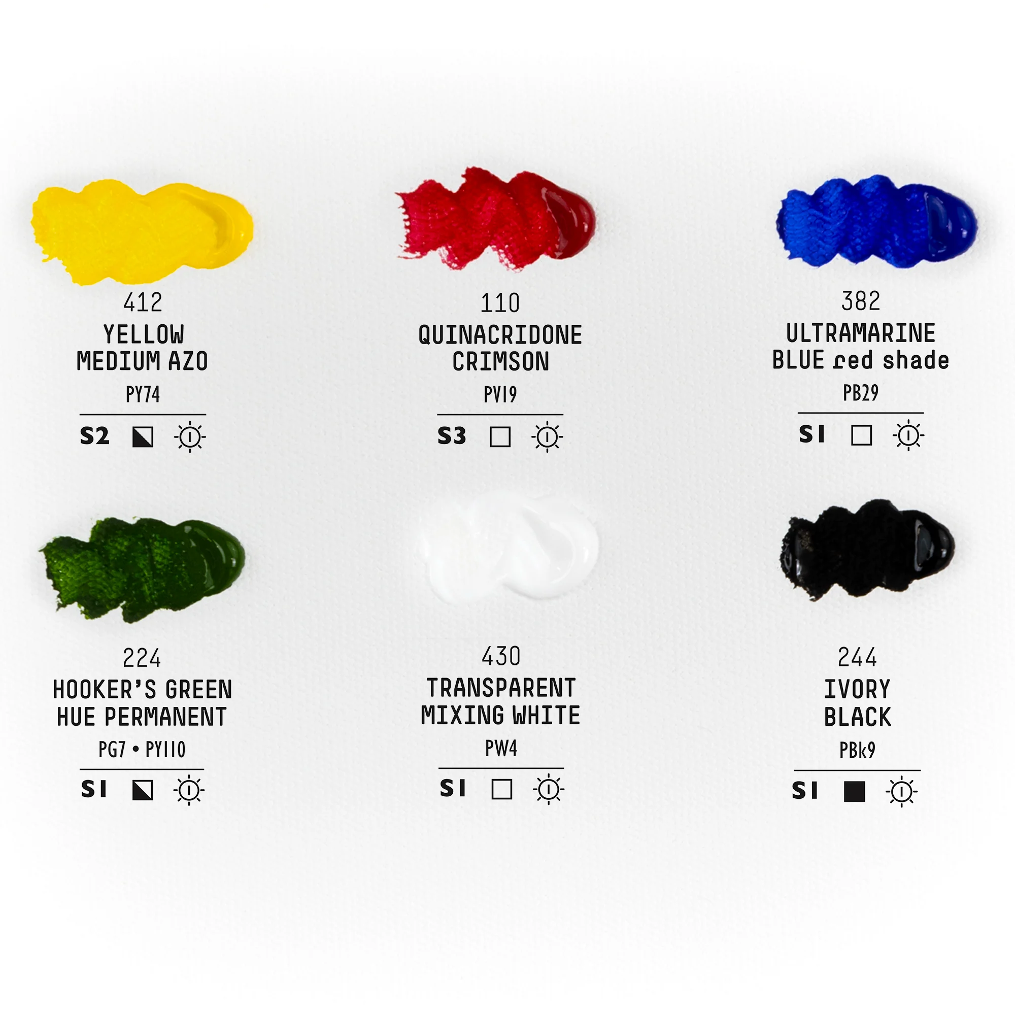 Soft Body Acrylic Set - 6x22ml - Mixing - Image 3